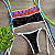 Conjunto Biquini Caribe Decote Reto Calcinha Asa Delta Amarrar Cordinha Moda Verão Estiloso - Imagem 8