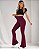Calça Cintura Alta Bailarina ROMA Estilo Flare - Imagem 2