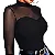 Blusinha Cacharrel Tule, gola alta - Imagem 5