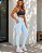 Calça Feminina Poliamida Fitness Academia Bolso Lateral - Imagem 1