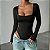 Body Manga Longa Suplex Decote Quadrado - Imagem 4