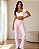 Calça Legging Cós Transversal Poliamida - Imagem 1