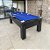 Mesa de Bilhar Fascinação Cor Preta Tecido Azul 2,20 x 1,20 - Imagem 1