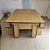 Mesa de Bilhar e Jantar Charme com Bancos Cor Freijó Amazonas Tecido Vermelho 2,20 x 1,20 - Imagem 5