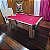 Mesa de Bilhar Charme Cor Bali Tecido Vermelho 1,93 x 1,18 - Imagem 2