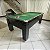 Mesa de Bilhar Fascinação Cor Preta Tecido Verde 2,20 x 1,20 - Imagem 2