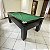 Mesa de Bilhar Fascinação Cor Preta Tecido Verde 2,20 x 1,20 - Imagem 3