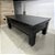 Mesa de Bilhar e Jantar Fascinação Cor Preta Tecido Preto 2,20 x 1,20 - Imagem 1