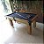 Mesa de Bilhar Diver Madeira Maciça Cor Cerejeira Tecido Preto 1,87 x 1,01 - Imagem 7