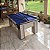 Mesa de Bilhar Charme Cor Carvalho Montreal Tecido Azul 2,20 x 1,20 - Imagem 5