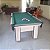 Mesa de Bilhar Charme Cor Carvalho Montreal Tecido Verde 2,20 x 1,20 - Imagem 2