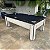 Mesa de Bilhar Fascinação Cor Carvalho Montreal Tecido Preto 2,20 x 1,20 - Imagem 2