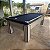 Mesa de Bilhar Fascinação Cor Carvalho Montreal Tecido Preto 2,20 x 1,20 - Imagem 3