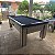 Mesa de Bilhar Fascinação Cor Carvalho Montreal Tecido Preto 2,20 x 1,20 - Imagem 5