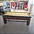 Mesa de Bilhar Fascinação Cor Malaga Tecido Amarelo 2,20 x 1,20 - Imagem 3