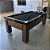 Mesa de Bilhar Fascinação Cor Malaga Tecido Preto 2,20 x 1,20 - Imagem 2