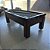 Mesa de Bilhar Fascinação Cor Malaga Tecido Preto 2,20 x 1,20 - Imagem 3