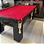 Mesa de Bilhar de Redinha Cor Preta Tecido Vermelho 2,20 x 1,20 (Produto Usado) - Imagem 5