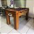 Pebolim MDF Carlin Bilhares 1,28 × 0,78 Cor Imbuia - Imagem 1