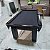Mesa de Bilhar Diver Madeira Maciça Cor Preta Tecido Preto 2,20 x 1,20 - Imagem 2