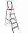 Escada Alumínio 5 Degraus Worker - Imagem 1