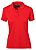 Camisa Polo Feminina Vermelha - Imagem 1
