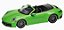 Automovel Modelo 911 Carrera 4S Cabrio Verde Lizard 1:18 Porsche Oficial - Imagem 1