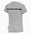 Camiseta Para Criancas Cinza Melange. - Imagem 2