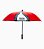 Guarda-chuva White/Red/Blue/Black - Imagem 1