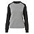 Suter Feminino Cinza/Preto. - Imagem 1