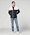 Jaqueta Softshell Masculina Preto/Branco Boss. - Imagem 2