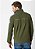 Casaco Sweat Homem Verde Oliva. - Imagem 3