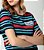 Camiseta Unissex Azul Escuro/Vermelho. - Imagem 3