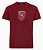 Camiseta Masculina Vermelho Bordeaux. - Imagem 1
