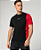 Camiseta masculina preto/vermelho - Imagem 3