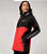 jaqueta para chuva preto/vermelho - Imagem 4