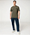 CAMISETA MASCULINA OLIVA (VERDE) - Imagem 5