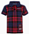 KID'S POLO SHIRT RED CHEQUERED - Imagem 2