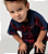 KID'S POLO SHIRT RED CHEQUERED - Imagem 5