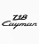 Kit de 2 Imãs Porsche 718 Cayman com Logo - Imagem 1