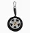 Chaveiro Roda Pelúcia Porsche - Imagem 1