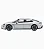 Miniatura Porsche Taycan Turbo S (J1 PA) – Escala 1:18 Ice Grey Metallic - Imagem 3
