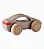 Carrinho de Madeira Taycan – Porsche (Frozen Berry) - Imagem 2