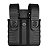 PORTA CARREGADOR DUPLO TAB LOCK - PRETO - Imagem 5