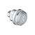 Cilindro Fechadura Universal para Móveis de Aço  com Lingueta ART 4910 Cromado Papaiz - Imagem 1