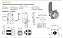 Cilindro Universal  ART 5210 para Móveis de Madeira Armários e Gavetas Sem Lingueta Papaiz - Imagem 2