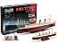 Gift-Set R.M.S. Titanic - 1/700 e 1/1200 - Revell 05727 REEMBALADO - COMPLETO COM TODAS AS PEÇAS - Imagem 1