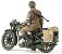 British BSA M20 Motorcycle - 1/35 - Tamiya 35316 - Imagem 4