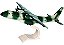 Maquete Casa C295 (C-105 Amazonas) FAB - 35 cm - com base de resina - Imagem 1