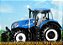 Miniatura Trator New Holland T7.315 HD - 1/32 - Burago 18-44066 - Imagem 2